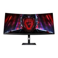 Monitor gamer curvo Xiaomi G34WQi 34"" 2K, Panel VA, WQHD, 180Hz, 1ms, entradas HDMI/DP